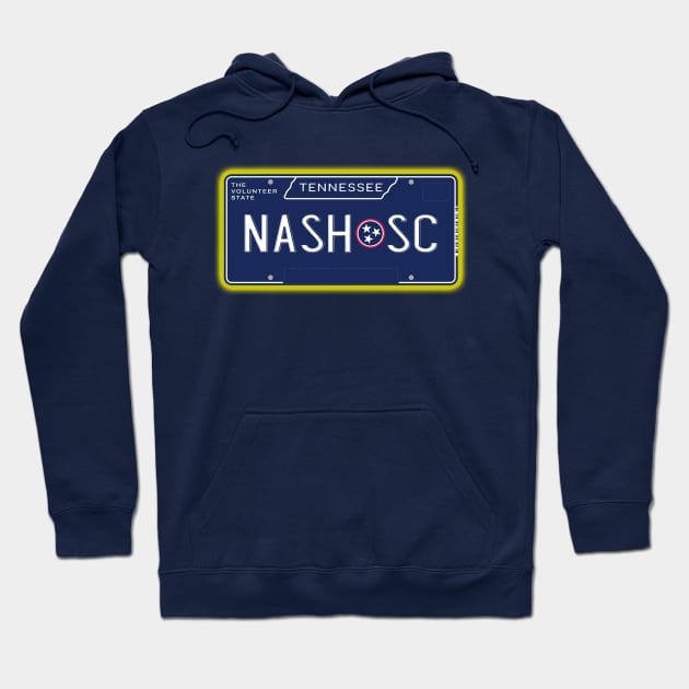 TN License Plate- NASH SC Hoodie by AR100AR